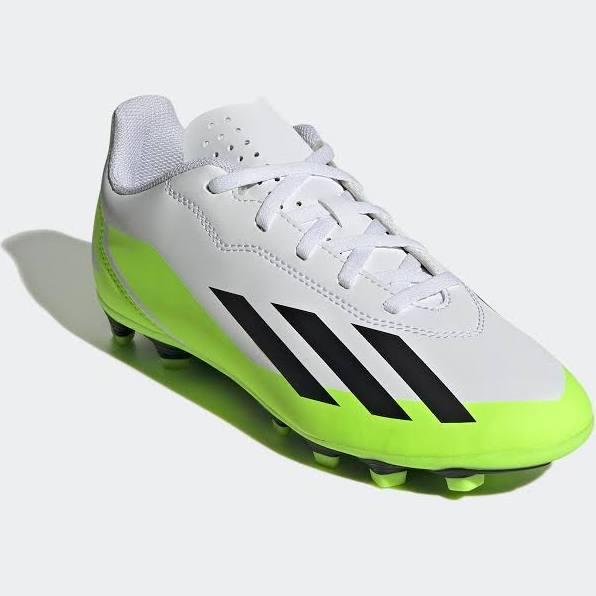 Adidas x Crazyfast.4 Fxg Kids Football Boots White EU 31