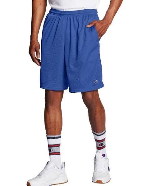 Champion Men's Long Mesh Short With Pockets