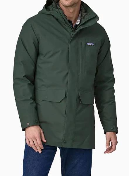 Patagonia Tres 3-in-1 Hooded Jacket Dark Green - S