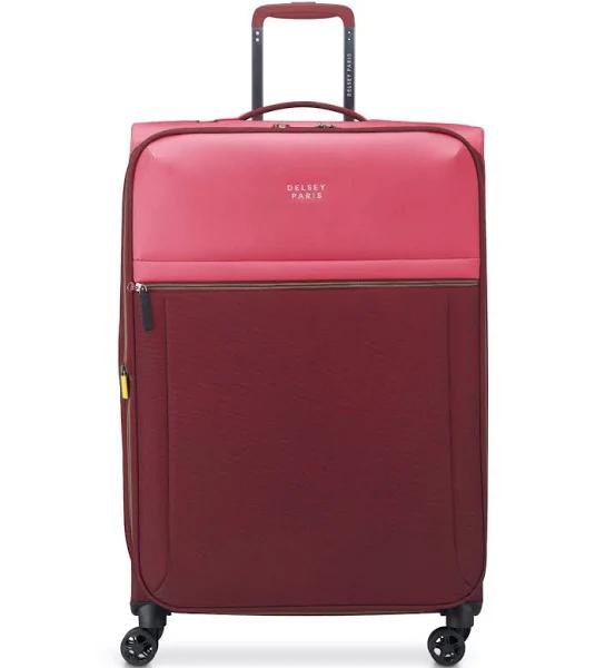 Delsey Brochant 3.0 78cm Large Softsided Luggage - Pink