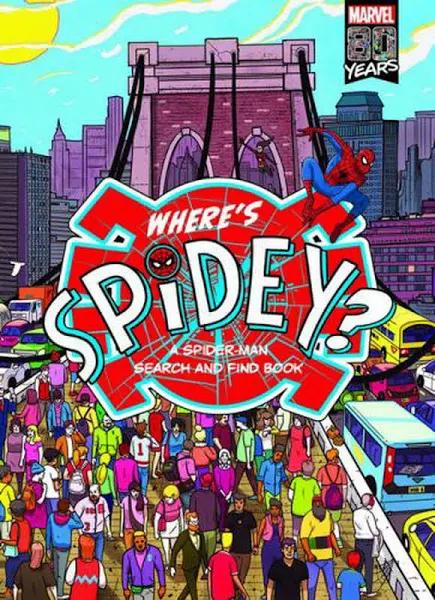 Where's Spidey?: A Search and Find Activity Book (Marvel)