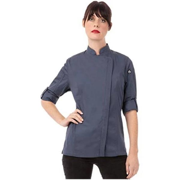 Chef Works | Hartford Chef Jacket- Blue | 3XL