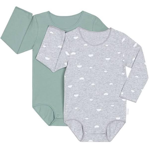 Bonds Wonderbodies Long Sleeve Bodysuit 2 Pack Size: 3-6 Months