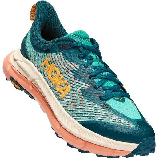 Hoka Womens Mafate Speed 4 Shoes Deep Teal/ Water Garden