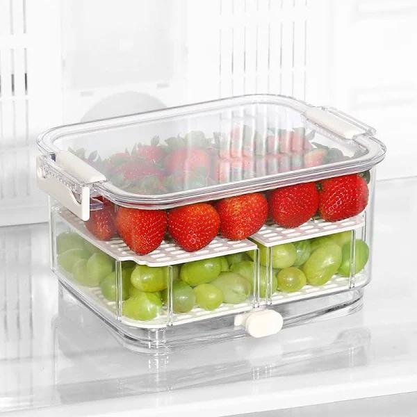 Felli Duo Fresh Pro Fridge Storage Container 2.4L