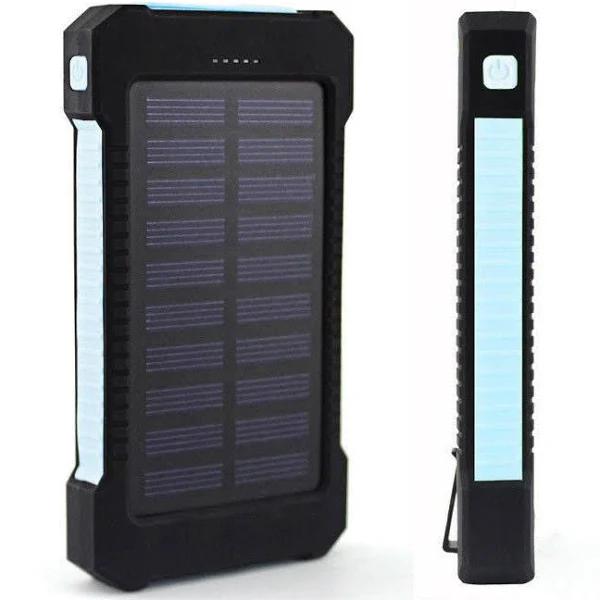 50000mAh Solar Power Bank Portable External Battery Dual USB Phone Charger - Blue - AfterPay & zipPay Available