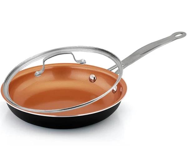 Kupferberg 24cm Ceramic Copper Frypan w/ Lid