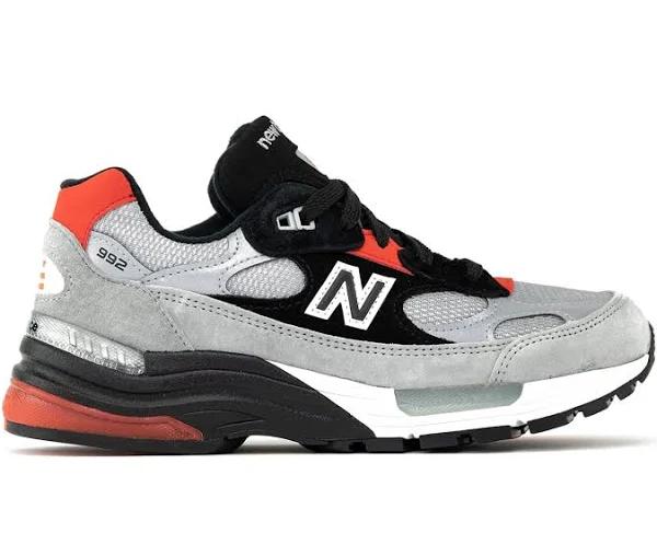 New Balance 992 DTLR - Size 6 - Grey/Black/Orange