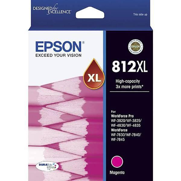 Epson 812XL Magenta Ink Cartridge