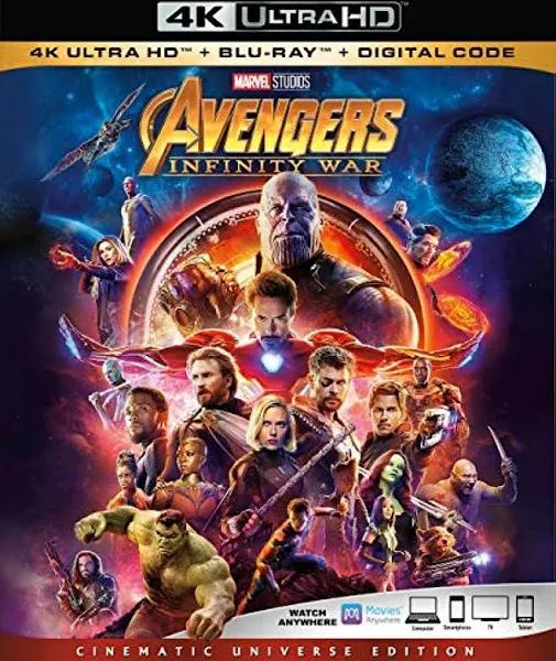 Avengers: Infinity War [4K Ultra HD Blu-ray]