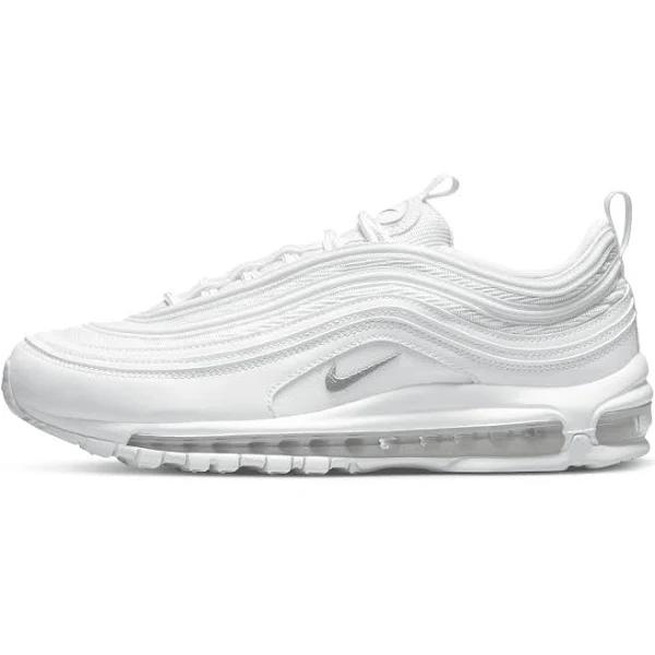 Nike Air Max 97 'Triple White' Sneakers | Men's Size 3.5