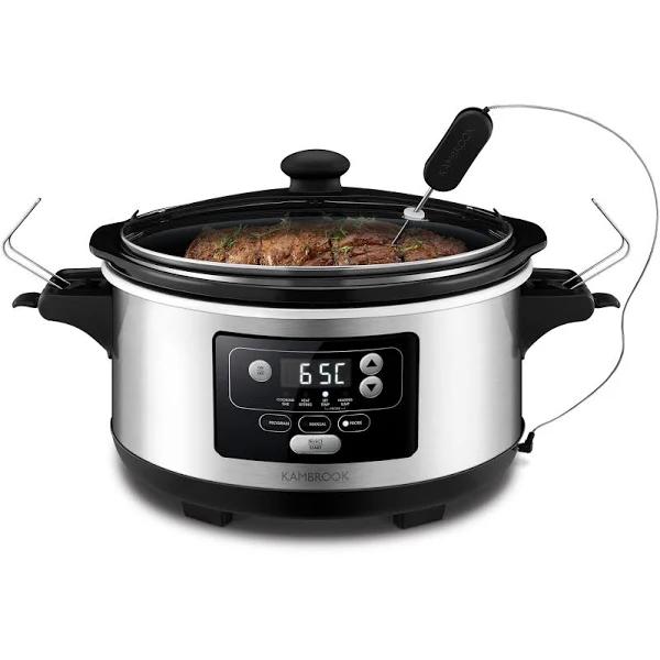 Kambrook Temp Control Slow Cooker 5.5L