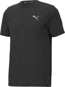 Puma Run Favorite Heather Tee in Black XL