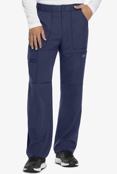 DK110 Dickies DYNAMIX Men's Zip Fly Cargo Pant, Navy / M