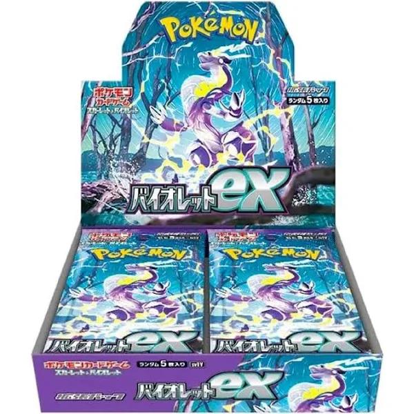 Pokemon Card Game TCG Scarlet & Violet Booster Box SV1V - Violet EX