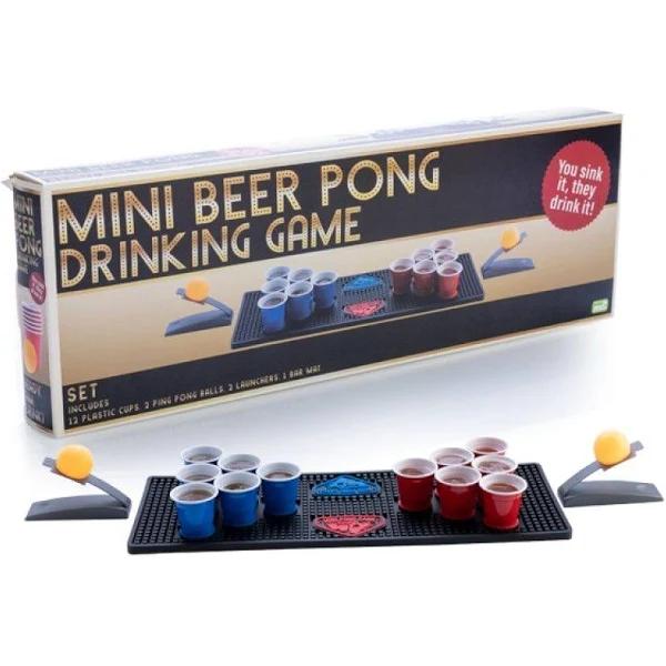 Mini Beer Pong Drinking Game