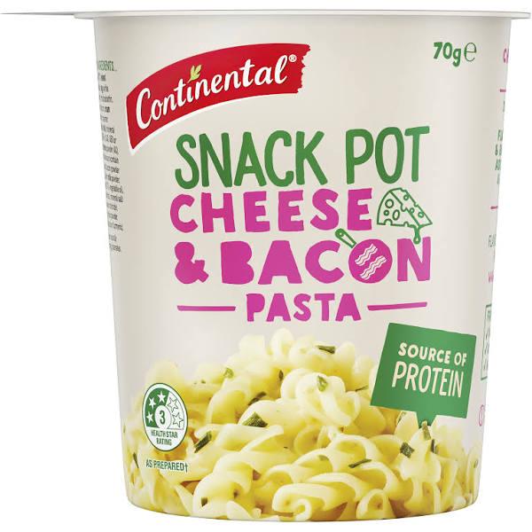 Continental Snack Pot Cheese & Bacon Pasta 70g