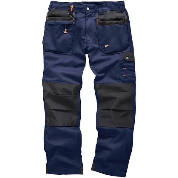 Scruffs SCT53914 (807627) Worker Plus Holster Trousers Navy (30R)