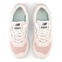 New Balance Unisex 574 Pink/White - Size 4.5