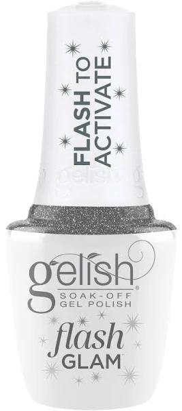 Gelish Flash Glam Dripping in Bling