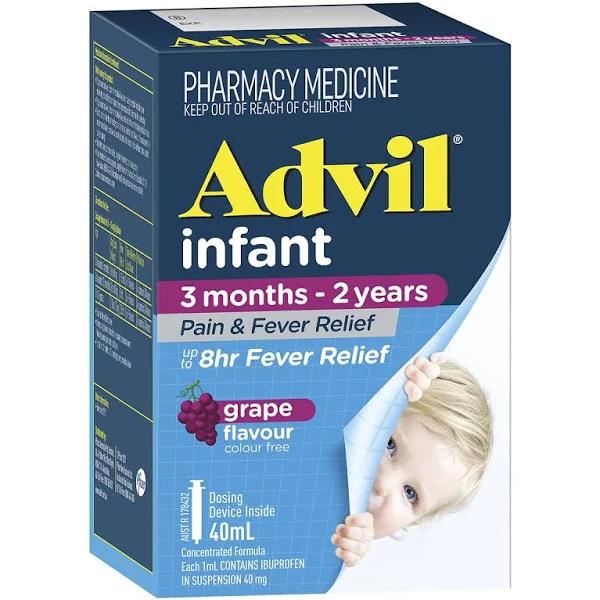 Advil Infant 3 Months - 2 Years Pain & Fever Relief Drops 40ml