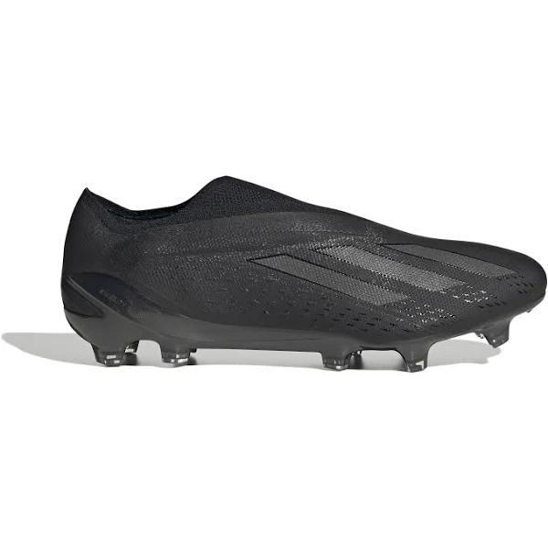 adidas-X Speedportal+ Firm Ground Boots-Unisex-Core Black / Core Black / Cloud White-8.5