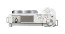 Sony ZV E10 Mirrorless Camera Body (White)