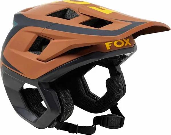 Fox Dropframe Pro Dvide MIPS Helmet Nutmeg Medium