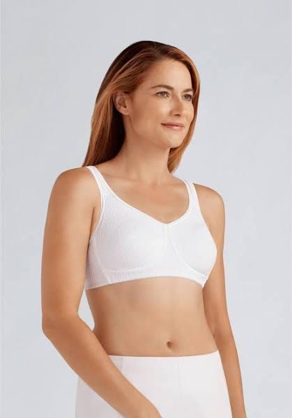 Amoena Mona Seamless Soft Cup Bra White