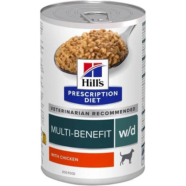 Hill's Prescription Diet W/D Multi-Benefit Canned Dog Food - 370g