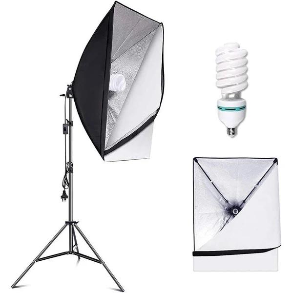 Volkwell Single Rectangle Softbox Lighting Set