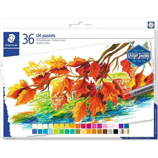 Staedtler 2420 C36 Oil Pastels Box of 36 Assorted Colours