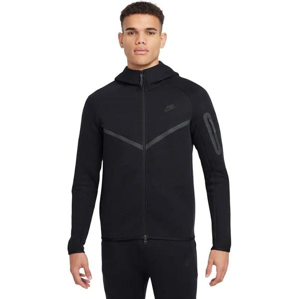 Nike Mens Sportswear Tech Fleece Windrunner Black XXL