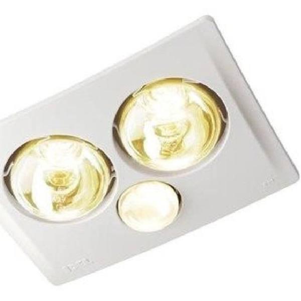 IXL Bathroom Lighting Classic Tastic Triumph Heater, Fan & Light 3 in 1 White 11312