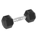 Celsius 7kg Rubber Hex Dumbbell 1 Piece