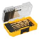 DeWalt DW1341 14-piece Titanium Speed Tip Drill Bit Set