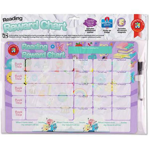 Learning Can Be Fun - Reading Reward Chart Lilac