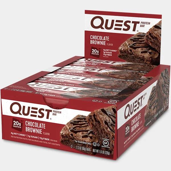 Quest Nutrition Protein Bar 12-Pack - Chocolate Brownie