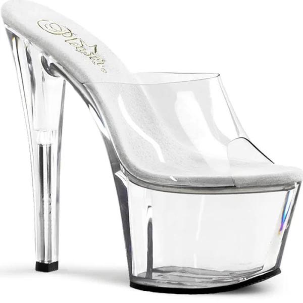 Pleaser SKY-301 Clear/Clear Size 9