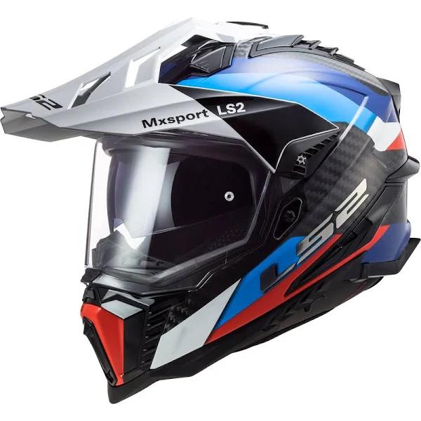 LS2 Explorer Carbon Frontier Helmet - Black/Blue - XL