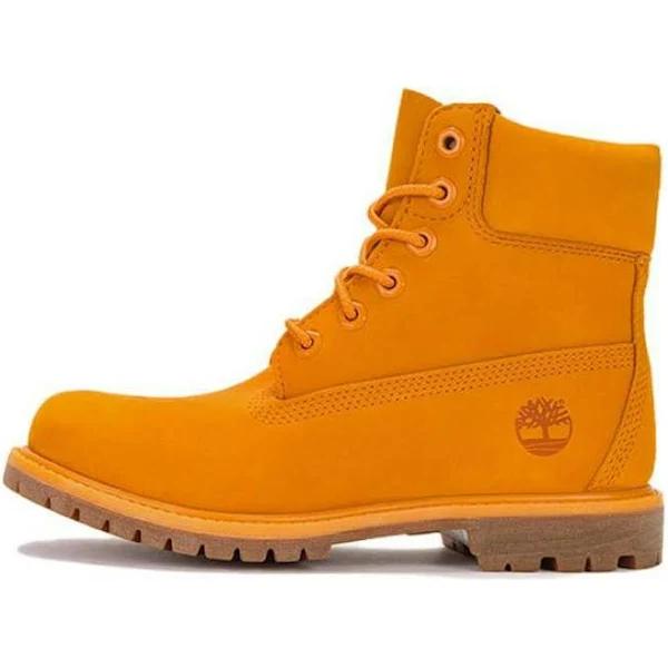 (Women) Timberland 50th Edition Premium 6 Inch Waterproof Boot 'Medium Orange Nubuck' A4113 US 8W