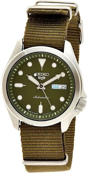 Seiko 5 Sports Green Dial Men's Watch 40mm SRPE65K1