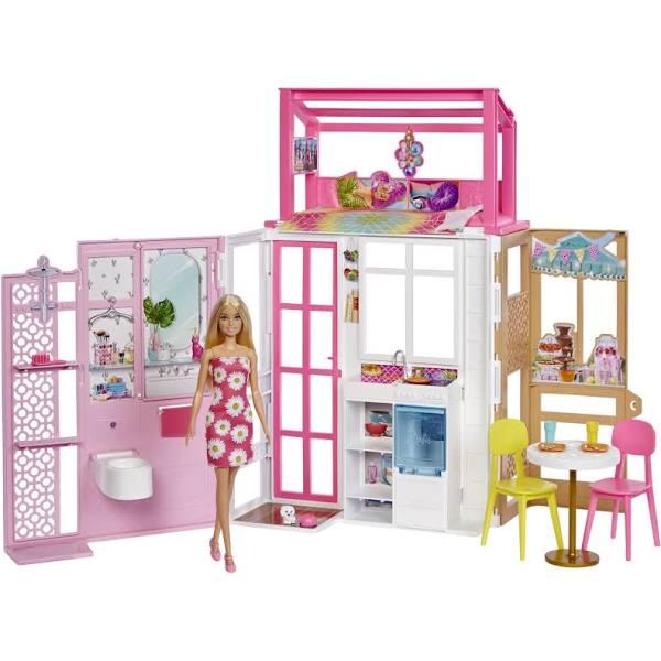 Barbie House With Doll Playset