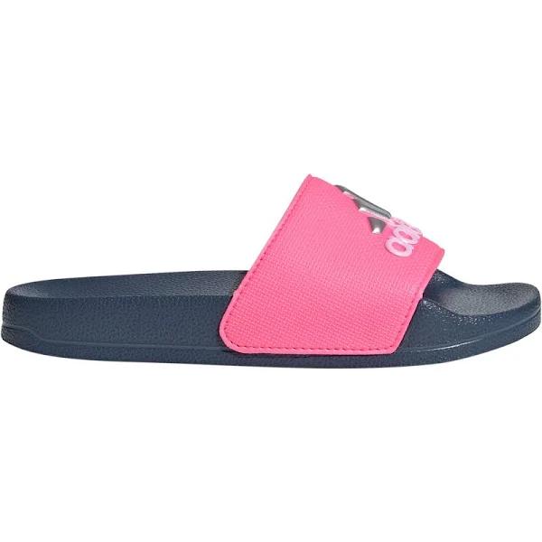 Adidas Adilette Shower Sliders - Kids - Blue/Pink