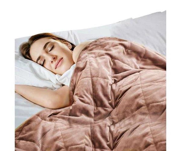 Dusty Pink 9kg 7kg 5kg 2.2kg 11kg Gravity Weighted Blanket