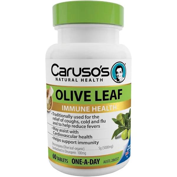 Caruso's - Olive Leaf - 60 Tablets