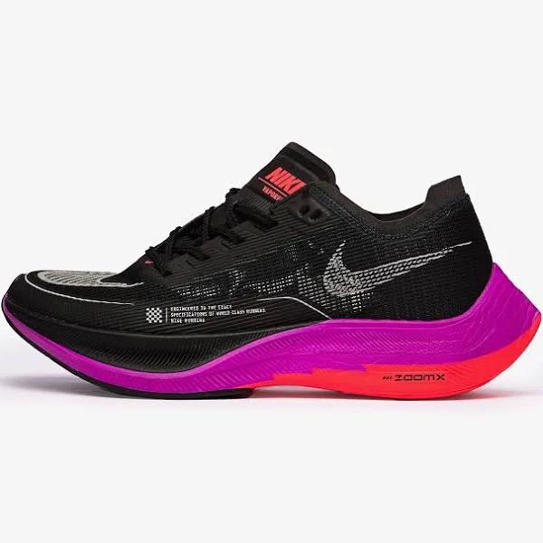 Nike ZoomX Vaporfly Next% 2 Mens, 10.5 / Black/Flash Crimson 002