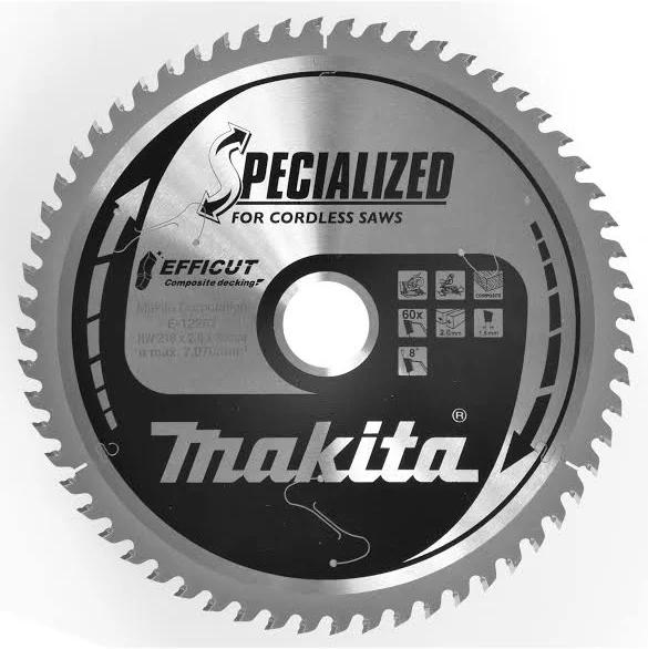 Makita E-11916 216mm 60t Efficut Composite Saw Blade | Tools Warehouse