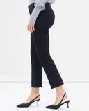 David Lawrence 7/8 Bengaline Pant Black