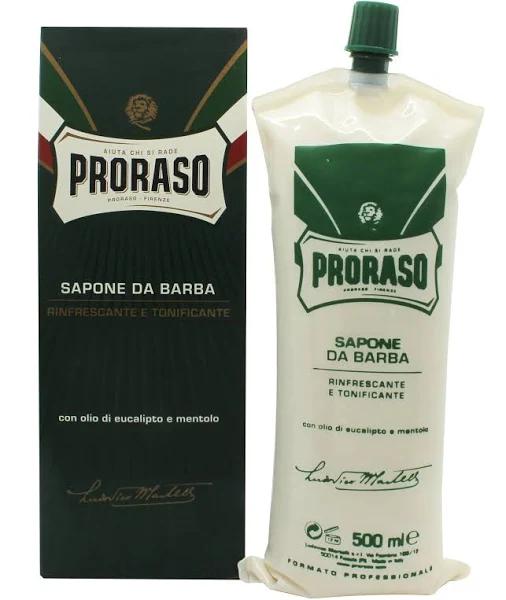 Proraso Shaving Cream Tube Eucalyptus & Menthol 500ml